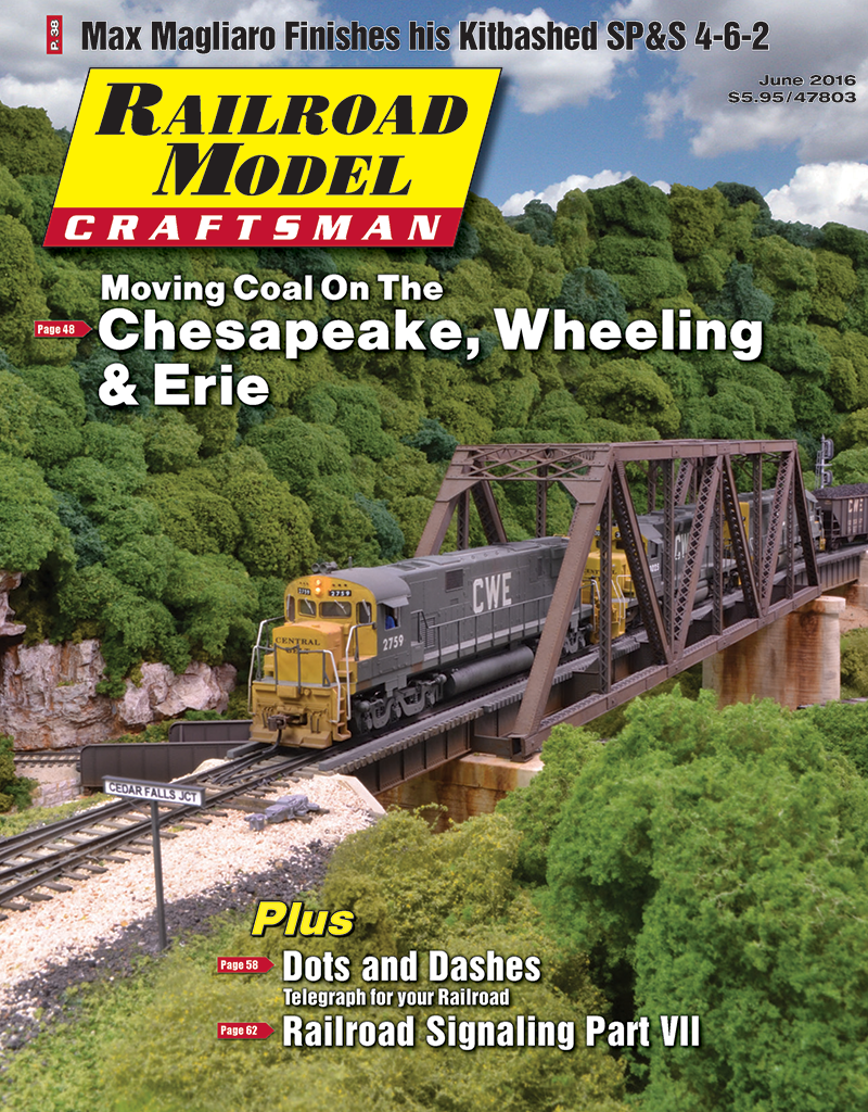 Railroad Model Craftsman June 2016