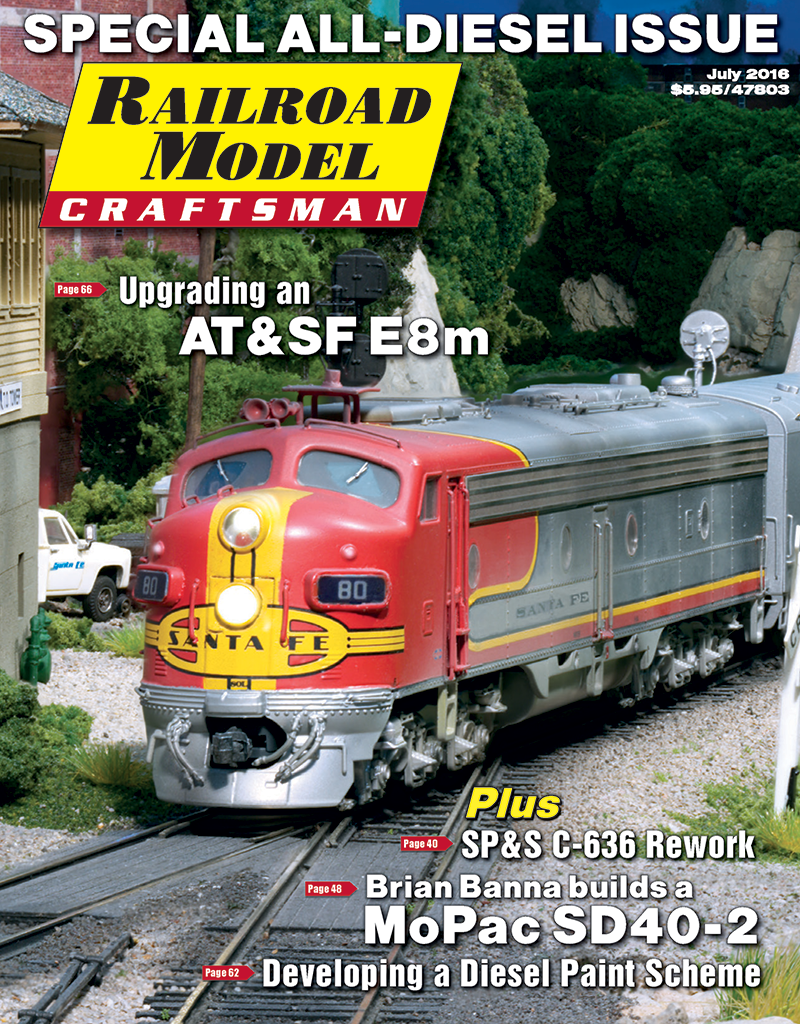 Railroad Model Craftsman July 2016