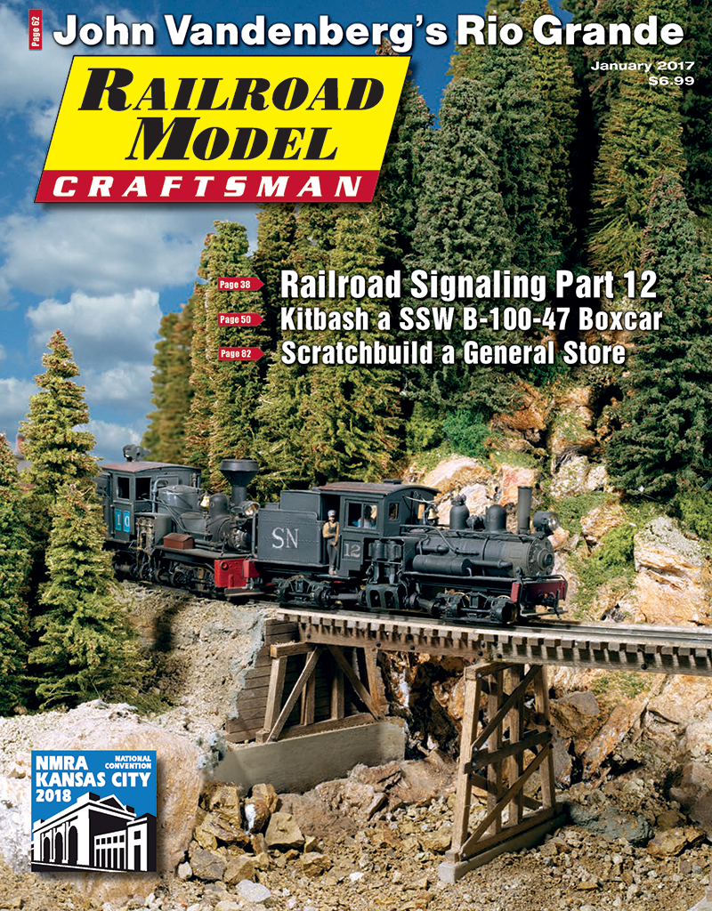 Railroad Model Craftsman January 2017