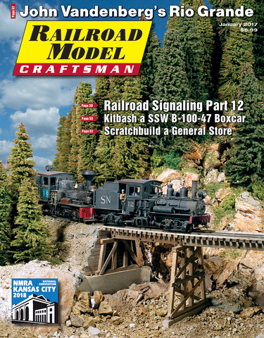 Railroad Model Craftsman January 2017