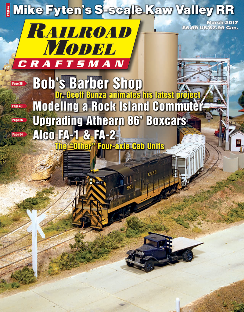 Railroad Model Craftsman March 2017