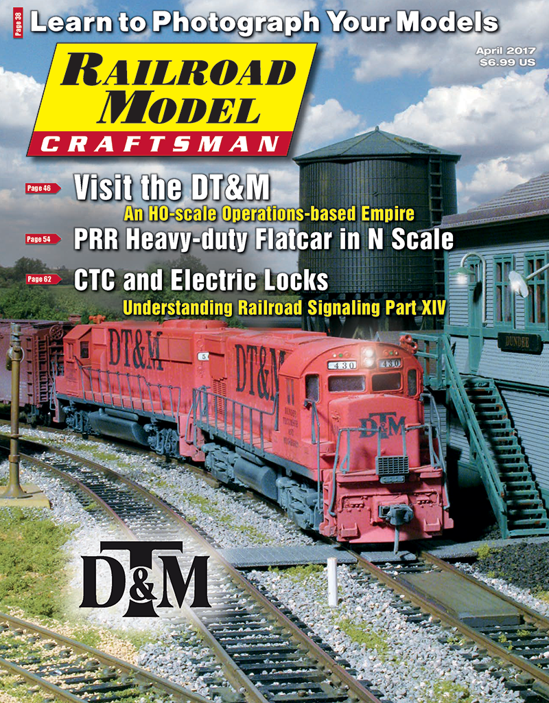 Railroad Model Craftsman April 2017