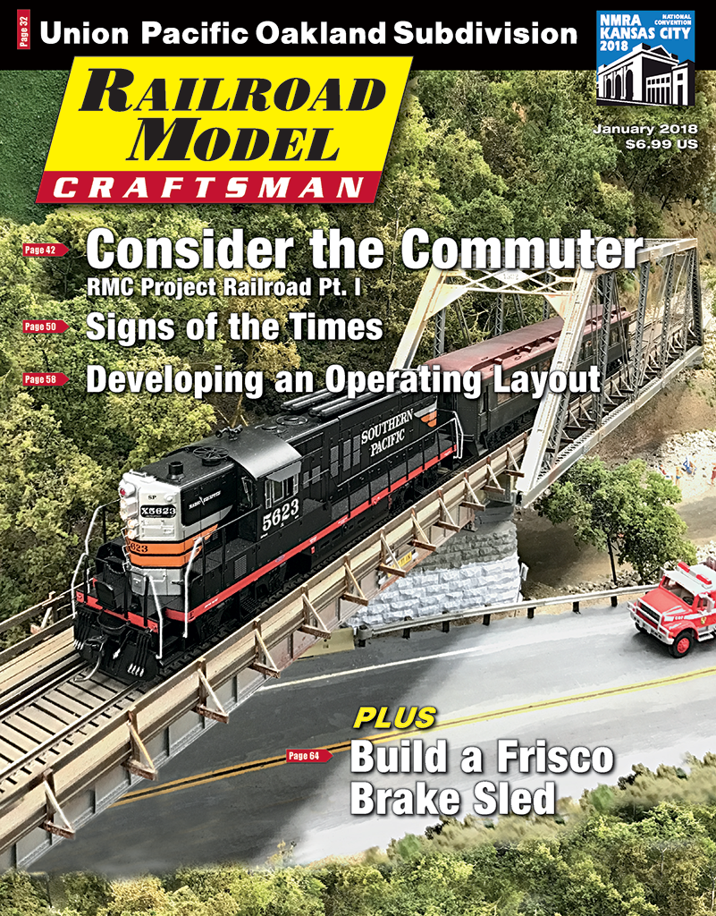 Railroad Model Craftsman January 2018