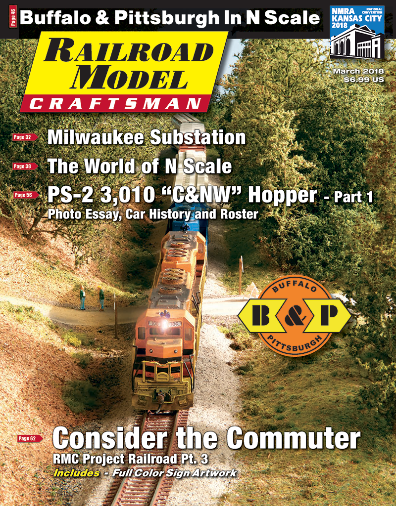 Railroad Model Craftsman March 2018