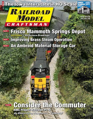 Railroad Model Craftsman July 2018
