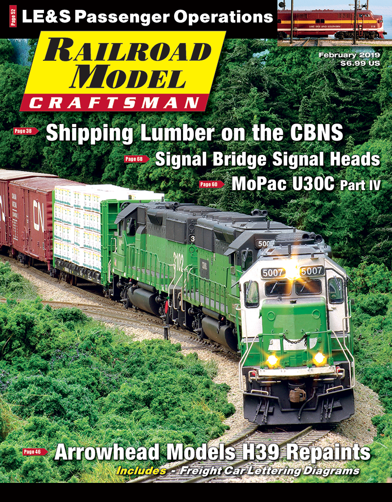 Railroad Model Craftsman February 2019