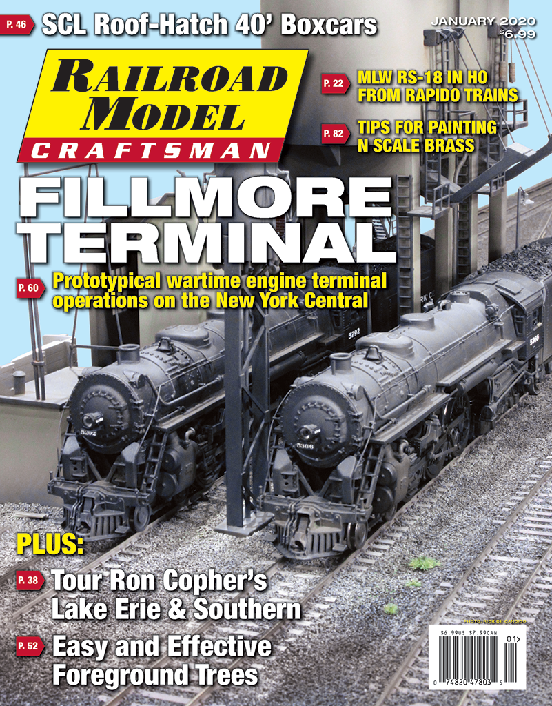 Railroad Model Craftsman January 2020