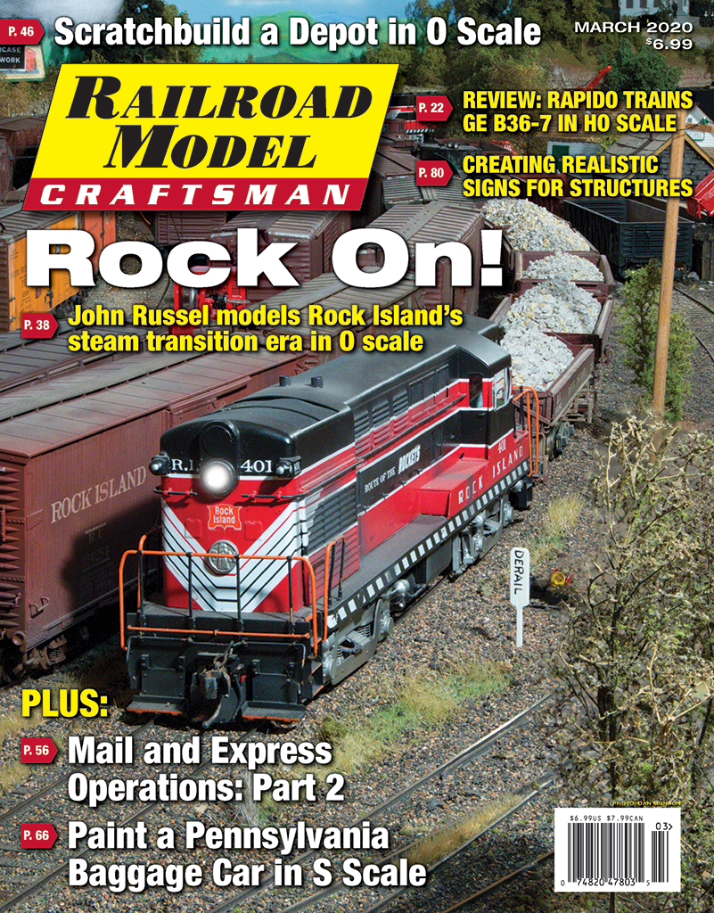 Railroad Model Craftsman March 2020