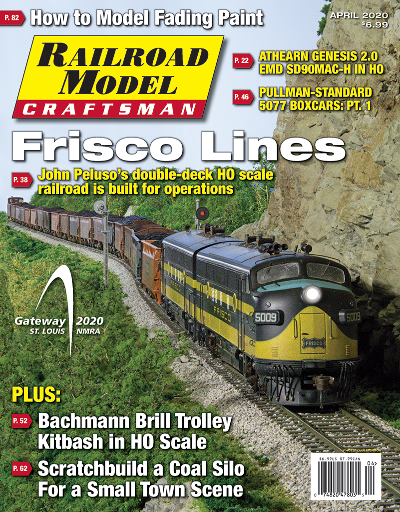 Railroad Model Craftsman April 2020