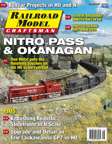 Railroad Model Craftsman August 2020