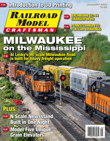 Railroad Model Craftsman January 2021
