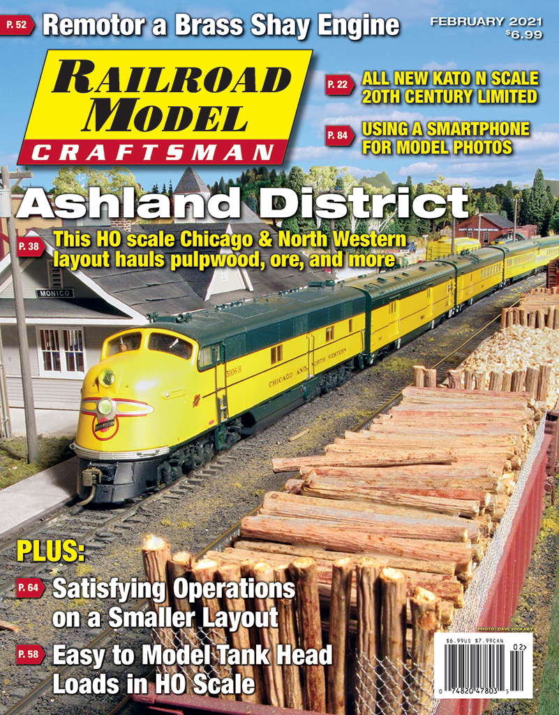 Railroad Model Craftsman February 2021