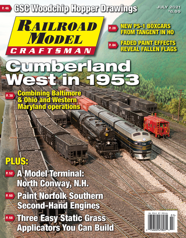 Railroad Model Craftsman July 2021