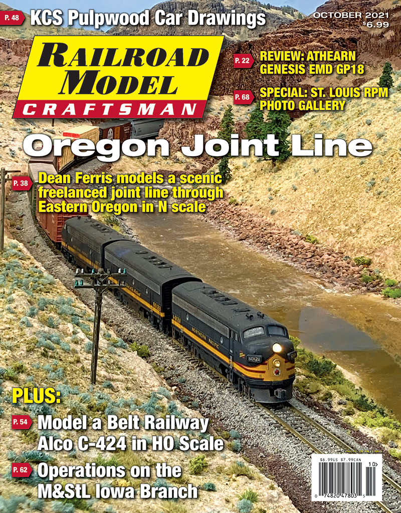 Railroad Model Craftsman October 2021