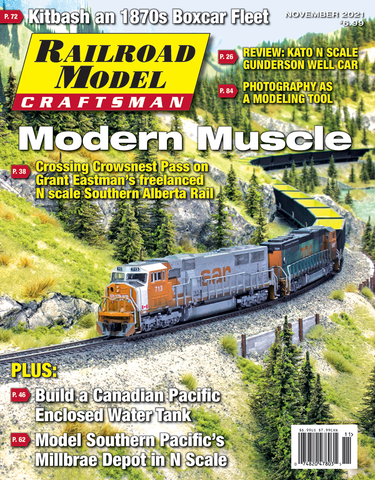Railroad Model Craftsman November 2021