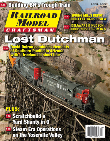 Railroad Model Craftsman April 2022