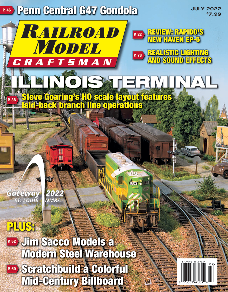 Railroad Model Craftsman July 2022