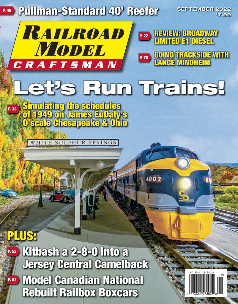 Railroad Model Craftsman September 2022
