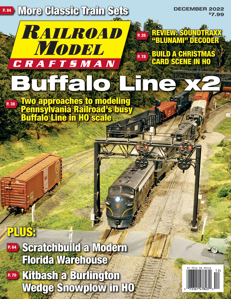 Railroad Model Craftsman December 2022