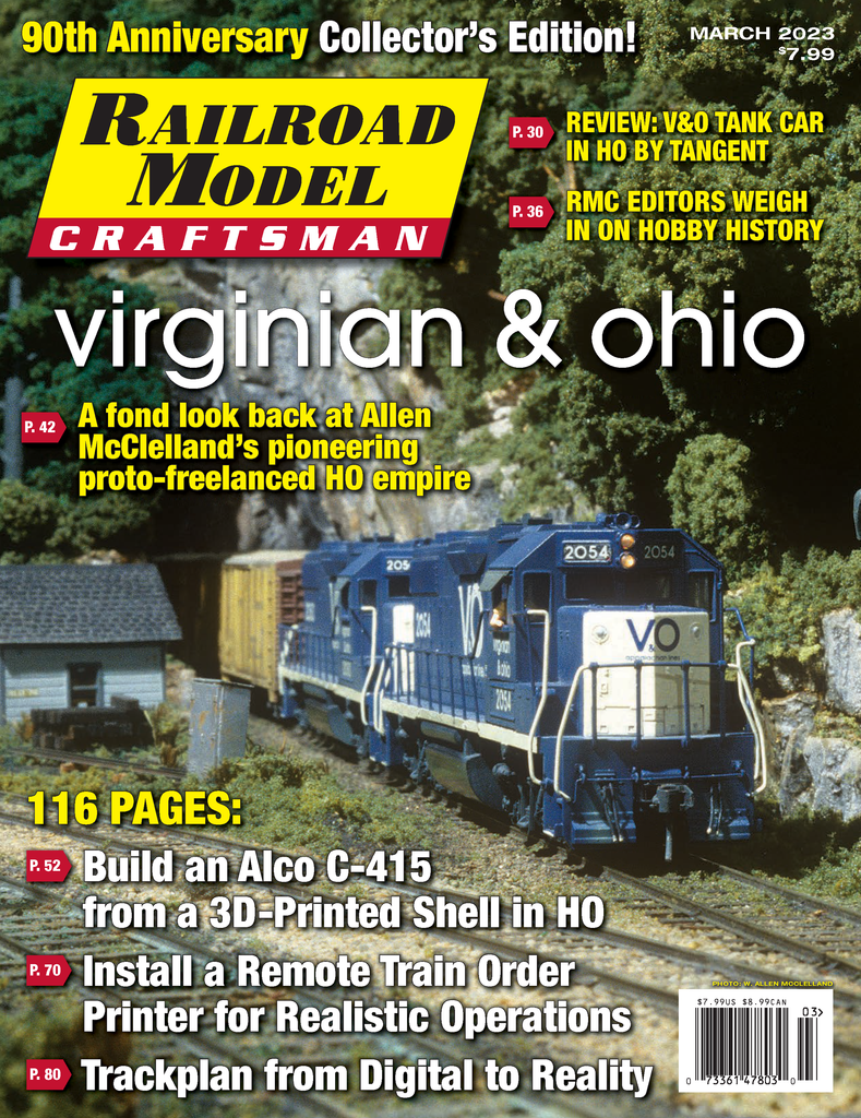 Railroad Model Craftsman March 2023