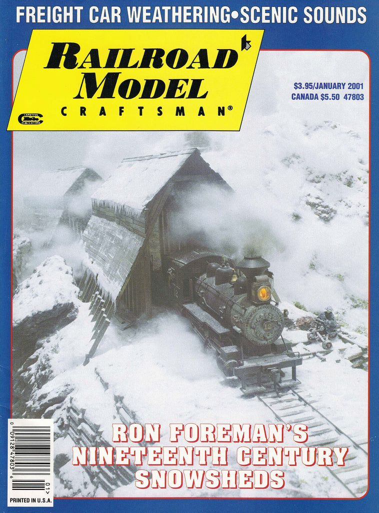 Railroad Model Craftsman January 2001