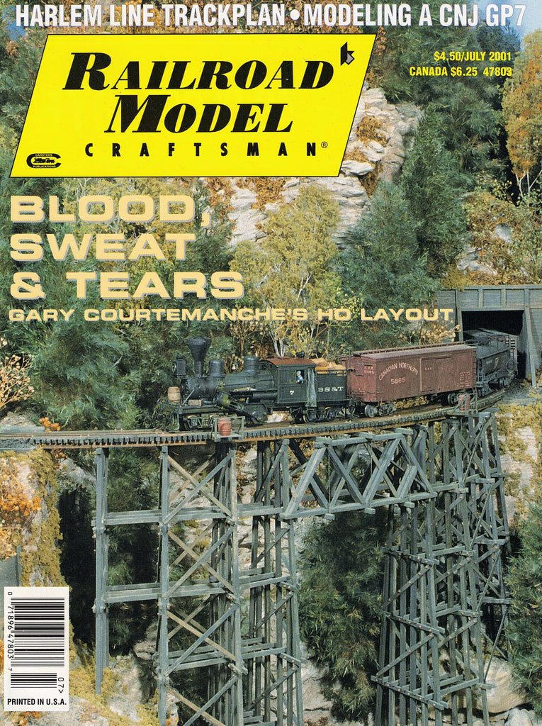 Railroad Model Craftsman July 2001