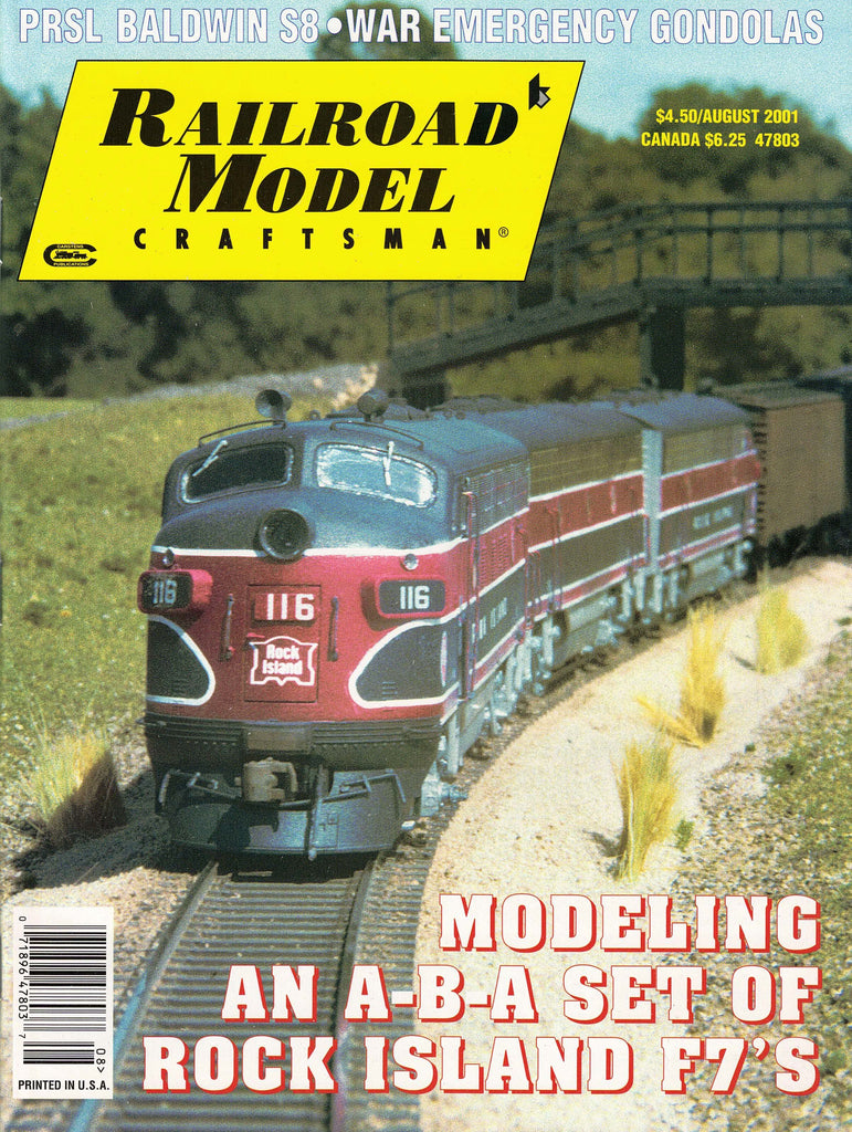 Railroad Model Craftsman August 2001