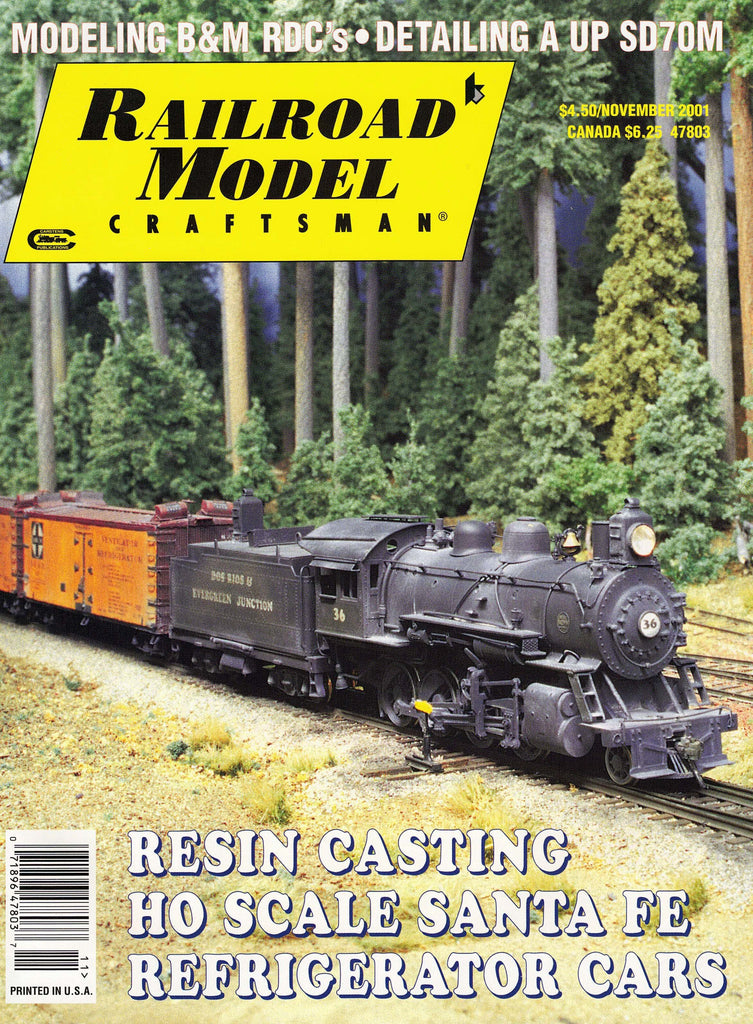 Railroad Model Craftsman November 2001