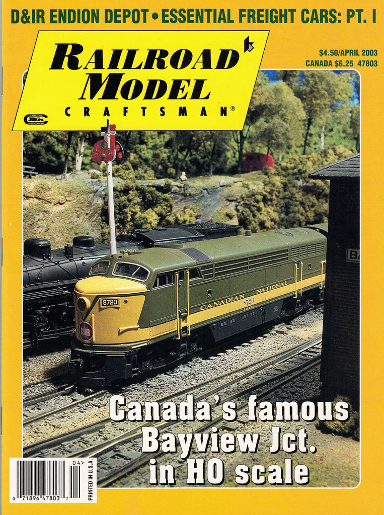 Railroad Model Craftsman April 2003