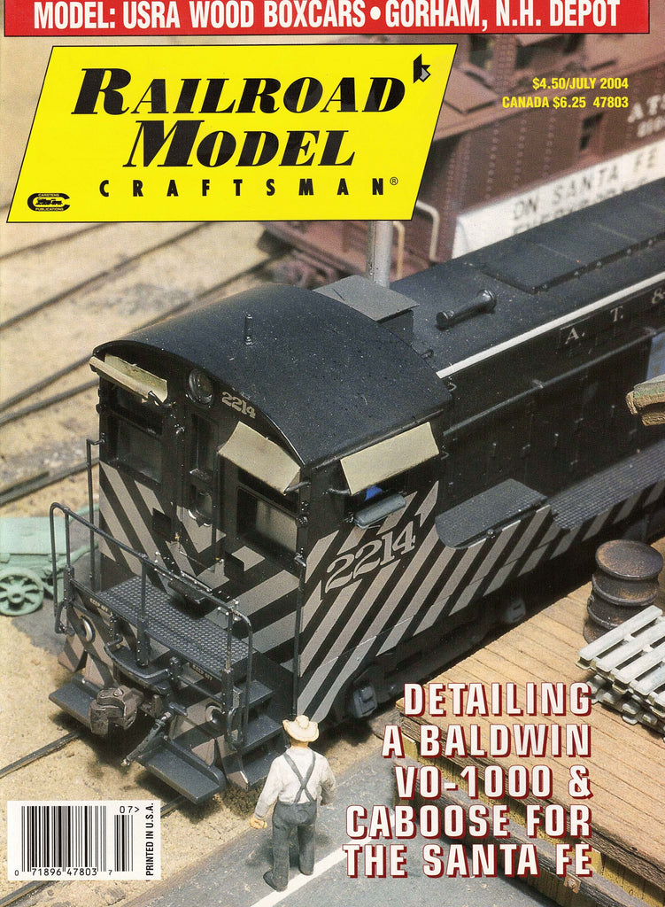 Railroad Model Craftsman July 2004