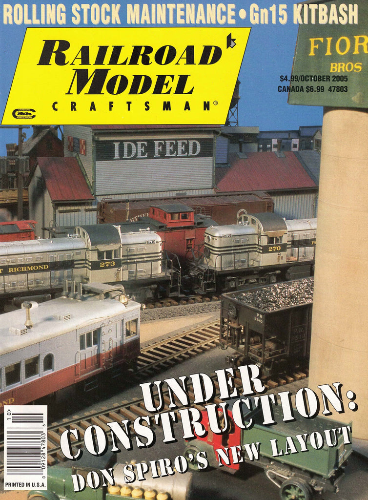 Railroad Model Craftsman October 2005