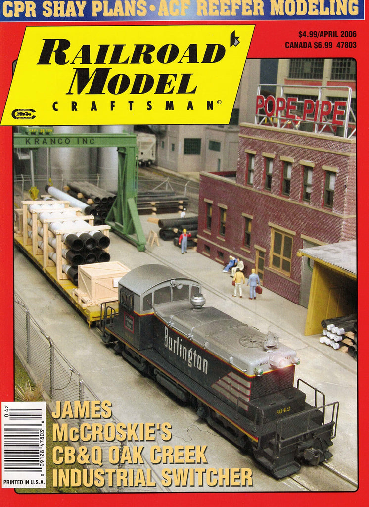 Railroad Model Craftsman April 2006