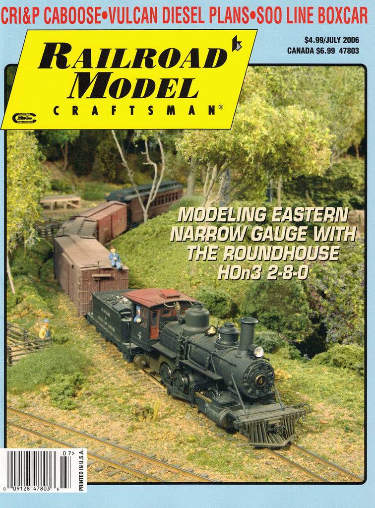 Railroad Model Craftsman July 2006