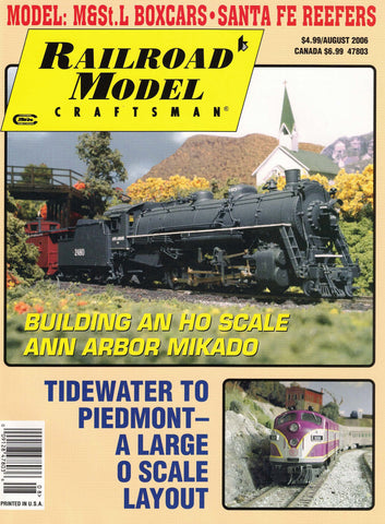 Railroad Model Craftsman August 2006