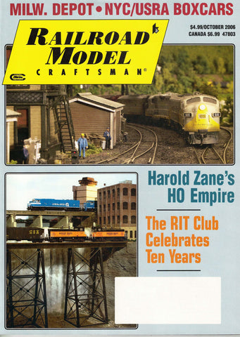 Railroad Model Craftsman October 2006