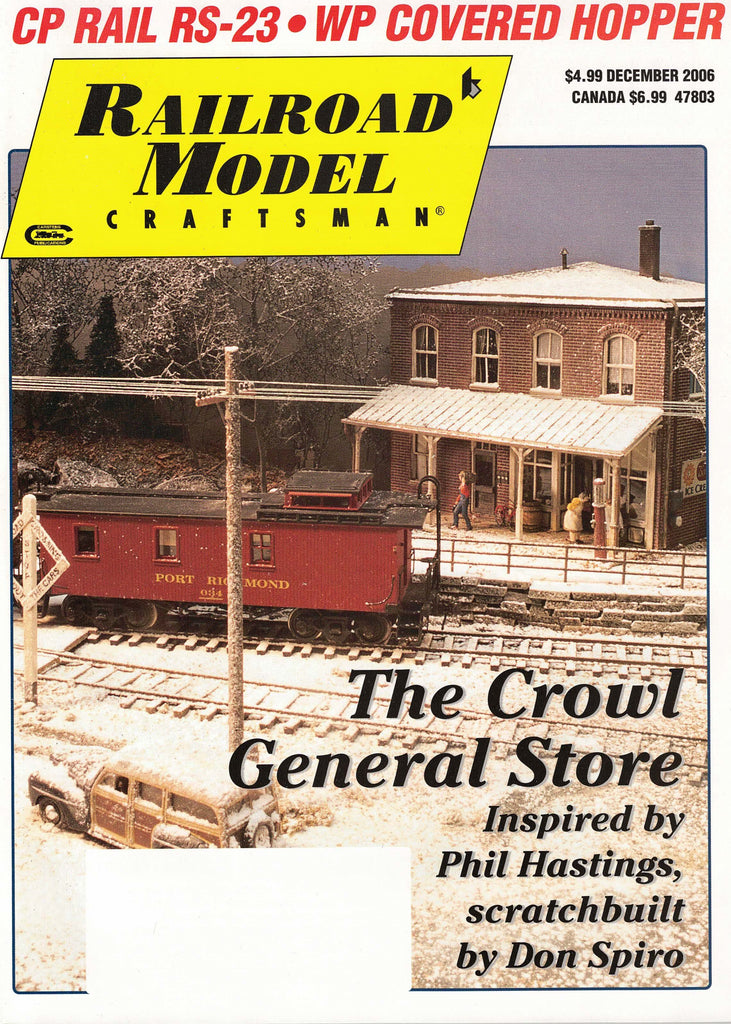 Railroad Model Craftsman December 2006