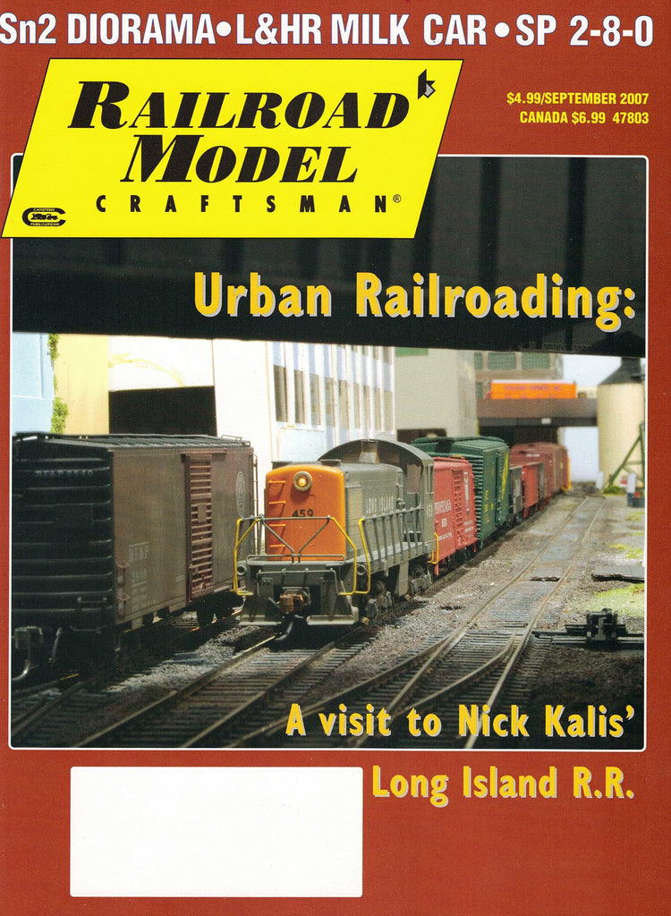 Railroad Model Craftsman September 2007