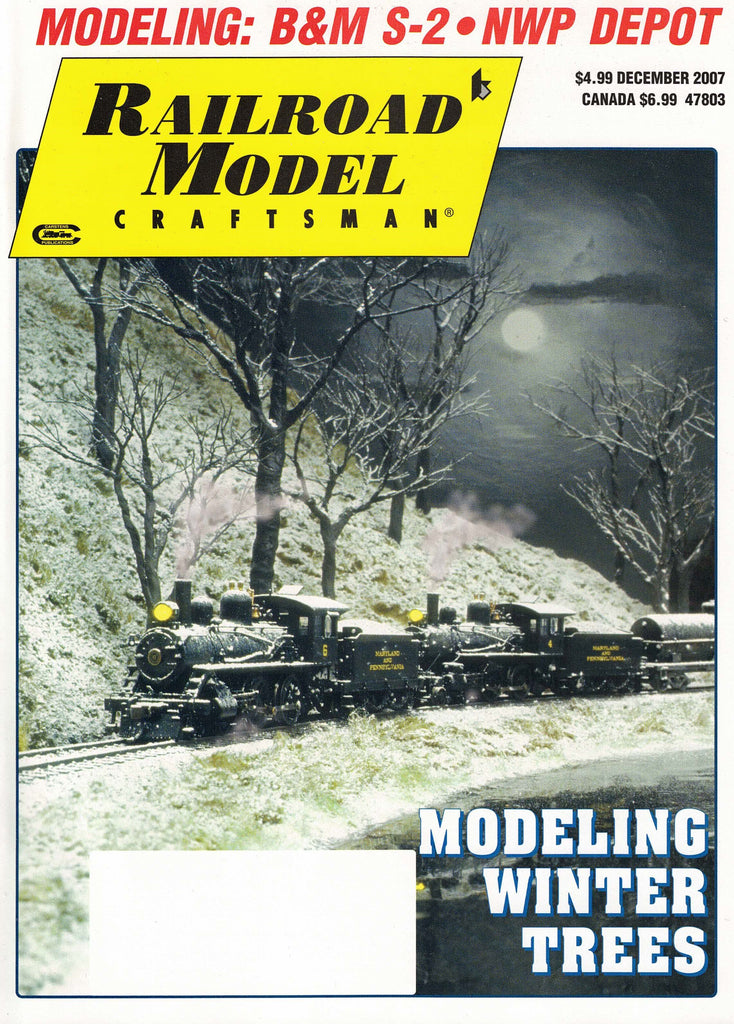 Railroad Model Craftsman December 2007