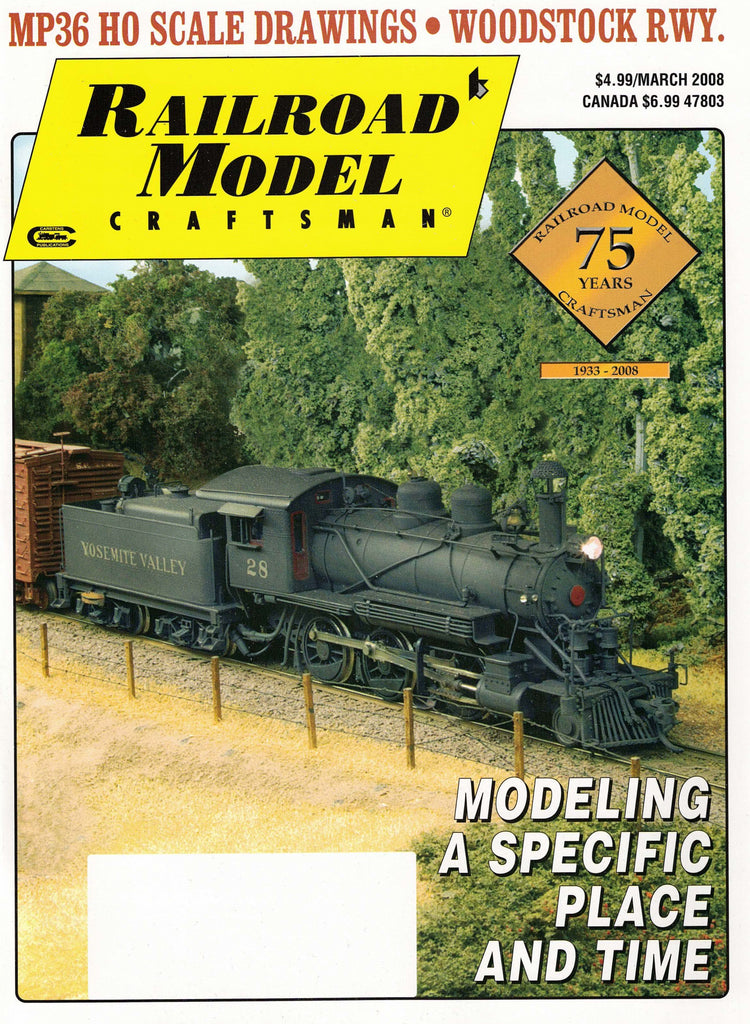 Railroad Model Craftsman March 2008