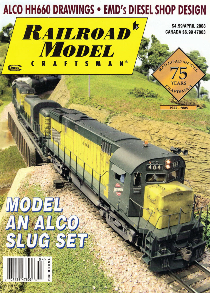 Railroad Model Craftsman April 2008