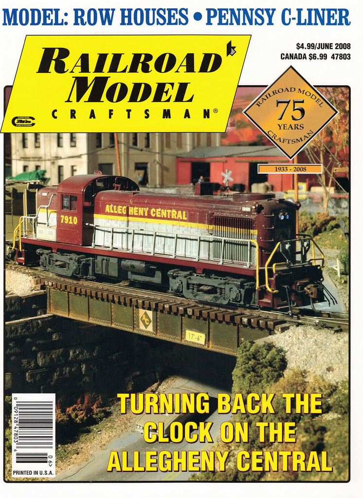Railroad Model Craftsman June 2008