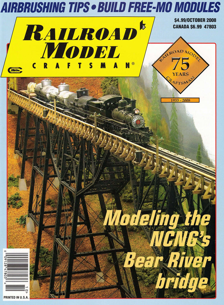 Railroad Model Craftsman October 2008