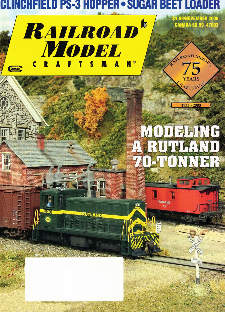 Railroad Model Craftsman November 2008