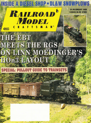 Railroad Model Craftsman January 2009