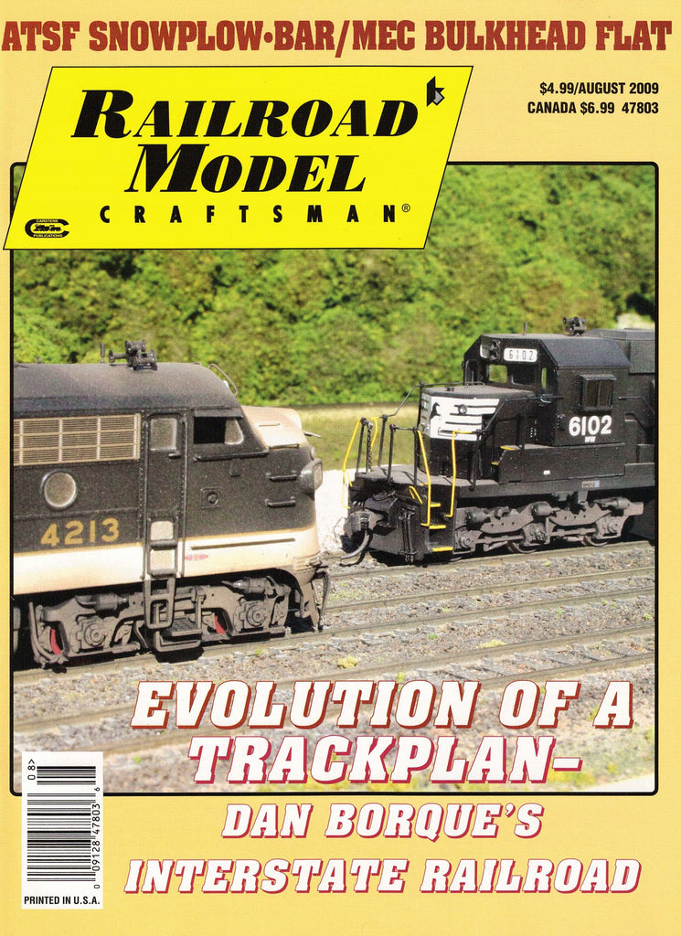 Railroad Model Craftsman August 2009