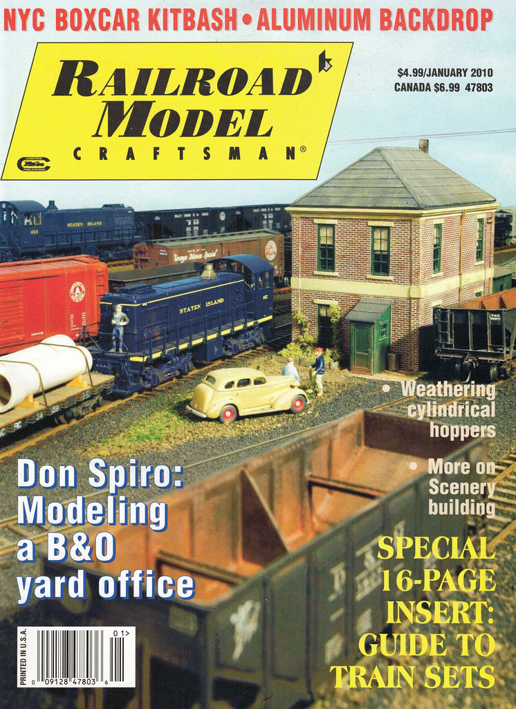 Railroad Model Craftsman January 2010