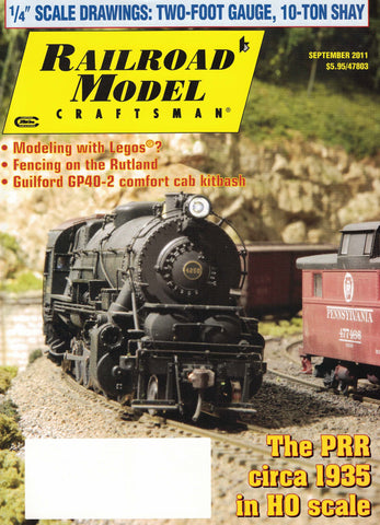 Railroad Model Craftsman September 2011