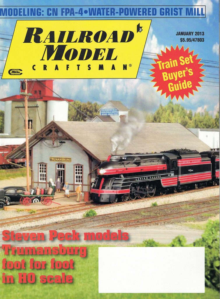 Railroad Model Craftsman January 2013