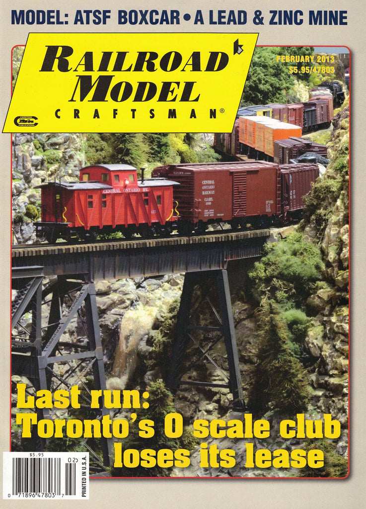 Railroad Model Craftsman February 2013