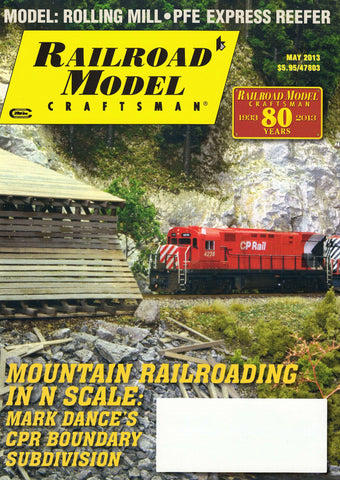 Railroad Model Craftsman May 2013